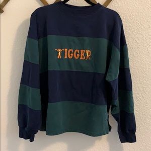Vintage Disney Tigger Striped Sweater